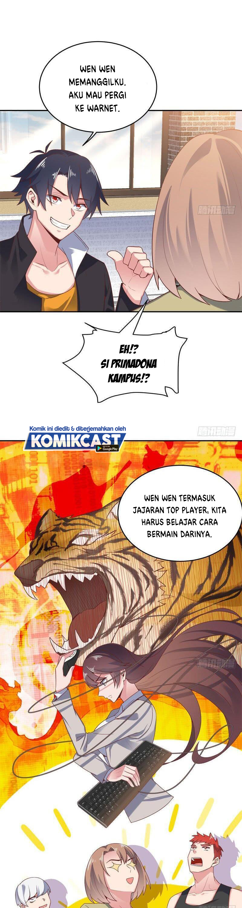 Carrying The Goddess Along Chapter 49 Gambar 8